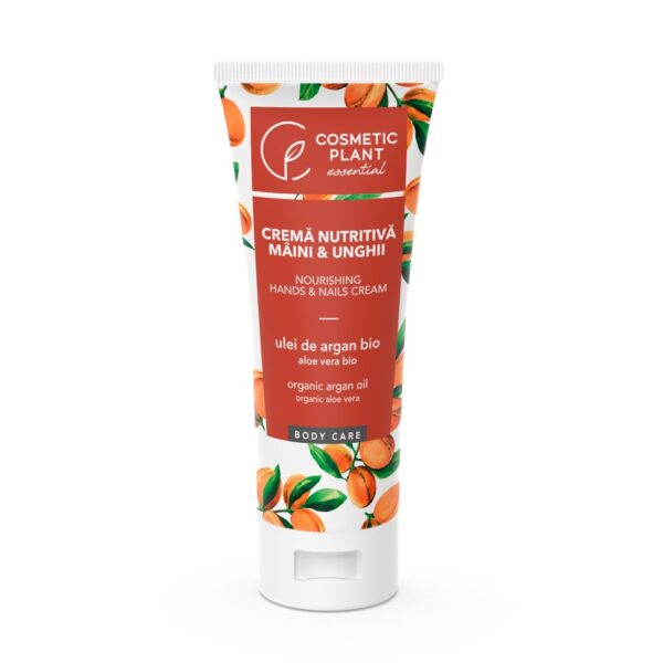 crema-nutritiva-maini-si-unghii-cu-ulei-de-argan-si-extract-de-aloe-vera-bio-100-ml-cosmetic-plant-o26007-farmacia-morpheus Crema Nutritiva Maini si Unghii cu Ulei de Argan si Extract de Aloe Vera Bio, 100 ml, Cosmetic Plant
