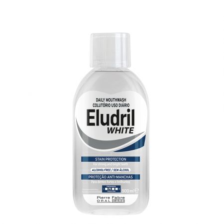 ELUDRIL Apa de gura anti-pete, 500 ml, Eludril White