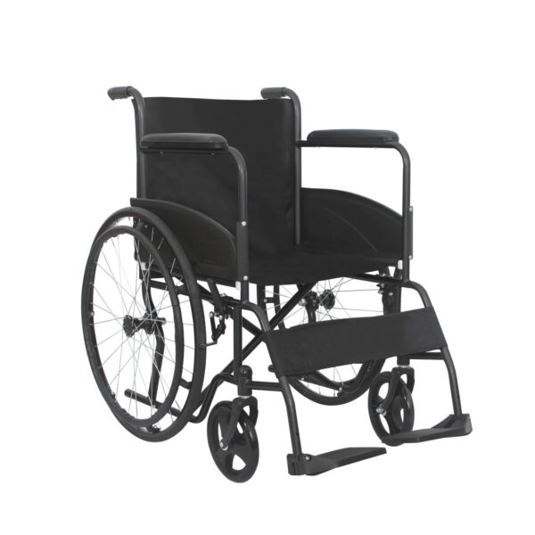 Fotoliu Rulant Scaun Rotile Transport Pacienti, Pliabil, KY875-A-46/100 kg