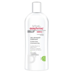 Gel Spumant Purifiant Ten Gras H3 Derma+, 200 ml, Gerovital