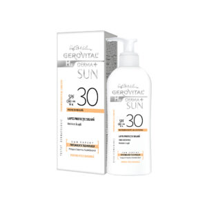 Lapte Protectie Solara SPF 30 H3 Derma+ Sun, 150 ml, Gerovital