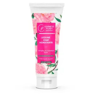 Loțiune Corp Hidratantă cu Complex de Hidratare & Bujor, 200 ml, Cosmetic Plant