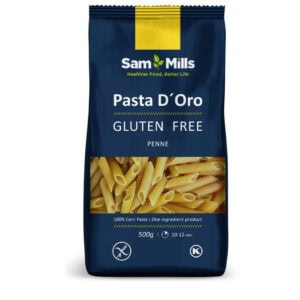 Pasta D' Oro Penne din Porumb Fara Gluten 500 g, Sam Mills