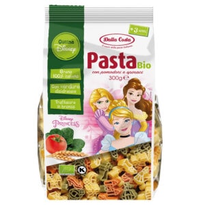 Paste Bio din Grau Dur Tricolore Princess, 300 g, Dalla Costa
