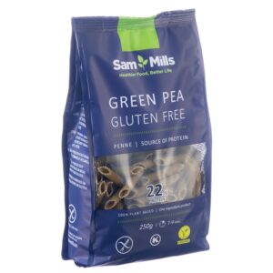 Paste Penne Fara Gluten din Mazare, 250 g, Sam Mills