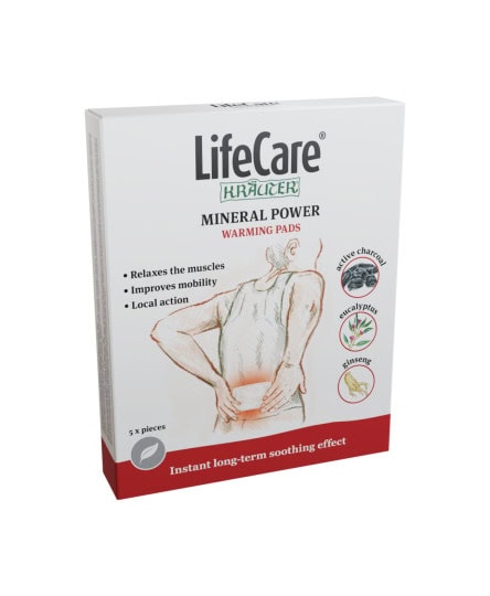 Plasturi Incalzitori, Mineral Power, Life Care
