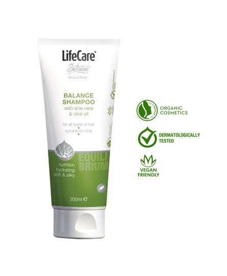 sampon-cu-aloe-vera-si-ulei-de-masline-200-ml-life-care-farmacia-morpheus Sampon cu Aloe Vera si Ulei de Masline, 200 ml, Life Care