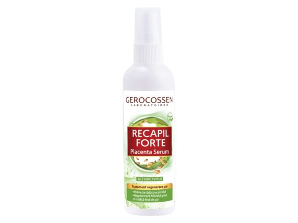 Ser Tratament Regenerare Par cu Placenta Recapil Forte,125 ml, Gerocossen