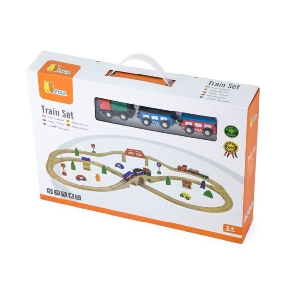 Set de Trenulete din 49 de Piese, Viga