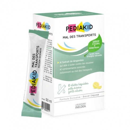 Sirop Rau de Transport, Mal des Transports, 10 Plicuri 5 ml, Pediakid