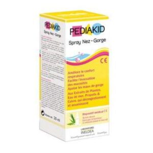 Spray Nazal Natural Nez-Gorge, 20 ml, Pediakid