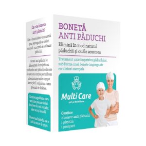 Boneta Anti-Paduchi +Piaptan, 2 Bucati, Multi Care