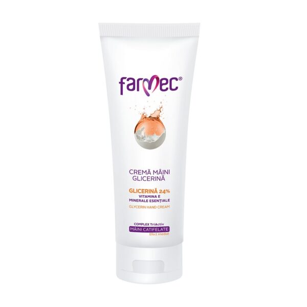 crema-de-maini-cu-glicerina-24-150-ml-farmec-o11813-farmacia-morpheus Crema de Maini cu Glicerina 24%, 150 ml, Farmec