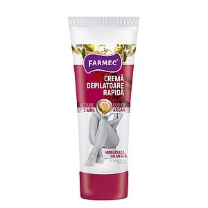 Crema Depilatoare Rapida cu Ulei de Argan, 150 ml, Farmec