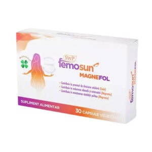Femosun Magnefol, 30 Capsule Vegetale, Sun Wave Pharma