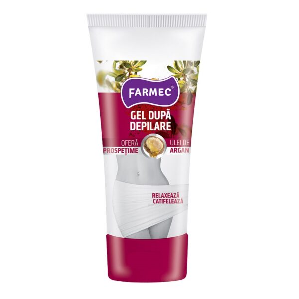 Gel Dupa Depilare cu Ulei de Argan, 100 ml, Farmec