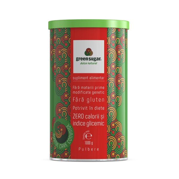green-sugar-pulbere-1000-g-remedia-o26518-farmacia-morpheus Green Sugar Pulbere, 1000 g, Remedia
