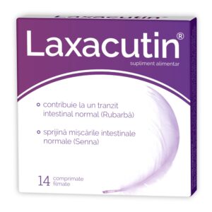 Laxacutin, 14 Comprimate, Zdrovit