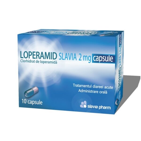 Loperamid Slavia, 2 mg, 10 Capsule, Slavia Pharm