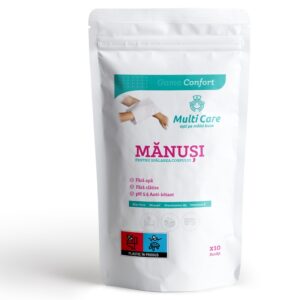 Manusi Pentru Spalarea Corpului Confort, 10 Bucati, Multi Care