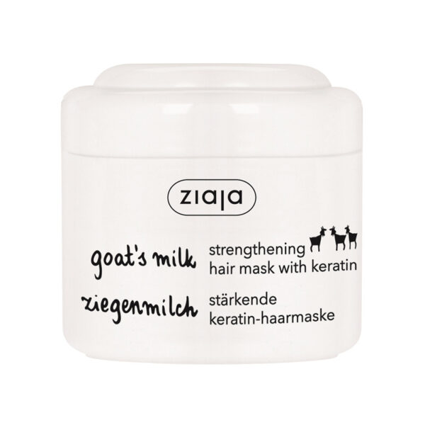 Masca Pentru Intarirea Firului de Par cu Lapte de Capra si Keratina, 200 ml, Ziaja