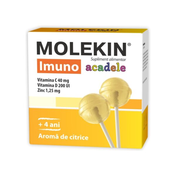 Molekin Imuno 4 Ani+, 12 Acadele, Zdrovit