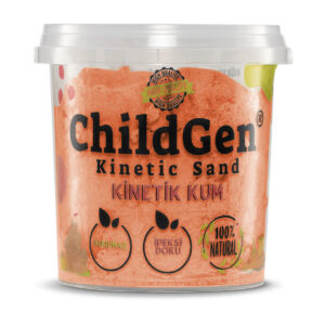 Nisip Kinetic Magic, Portocaliu, 500 g, ChildGen