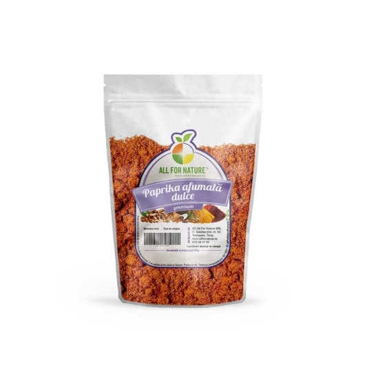 Paprika Afumata Dulce Premium 100 g, All For Nature