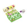 Plastilina Play Dough Pachet Back to School, Alb-Roz-Violet-Galben, 4 x 125 g, ChildGen