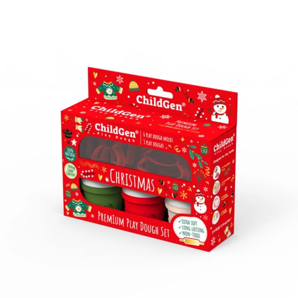 Plastilina Play Dough Set Premium Craciun Mini, ChildGen