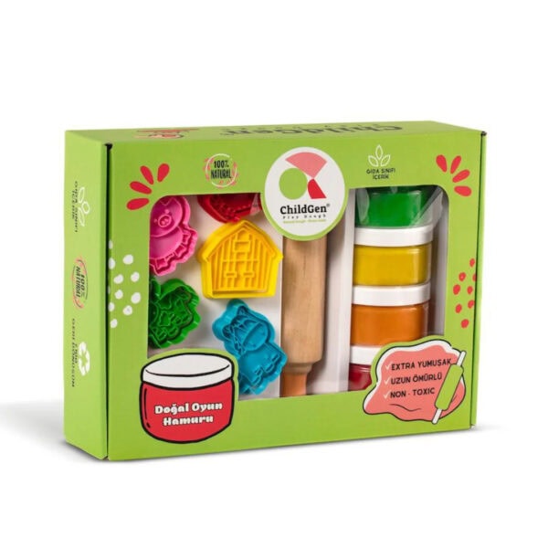 Plastilina Play Dough Set Premium, Ferma, ChildGen