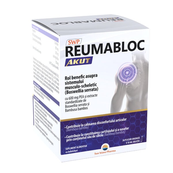 Reumabloc Akut, 30 Plicuri, Sun Wave Pharma