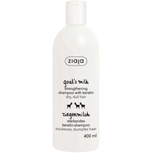 sampon-pentru-intarirea-firului-de-par-cu-lapte-de-capra-si-keratina-400-ml-ziaja-o38129-farmacia-morpheus Sampon Pentru Intarirea Firului de Par cu Lapte de Capra si Keratina, 400 ml, Ziaja