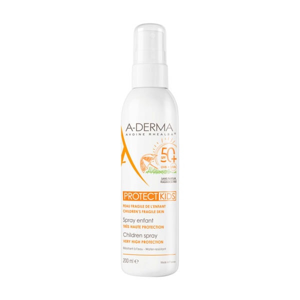 Spray Protectie Solara Pentru Copii SPF 50+ A-Derma Protect, 200 ml, A-Derma