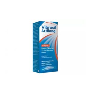 Vibrocil Actilong spray nazal, soluţie, 1mg/ml, 10 ml, Haleon
