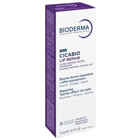 BIODERMA Balsam de Buze Reparator Cicabio, 10 ml