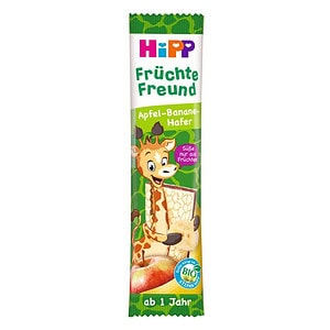 Baton Bio cu Mar-Banana-Ovaz Fruit Friend, +1 Ani, 23 g, Hipp