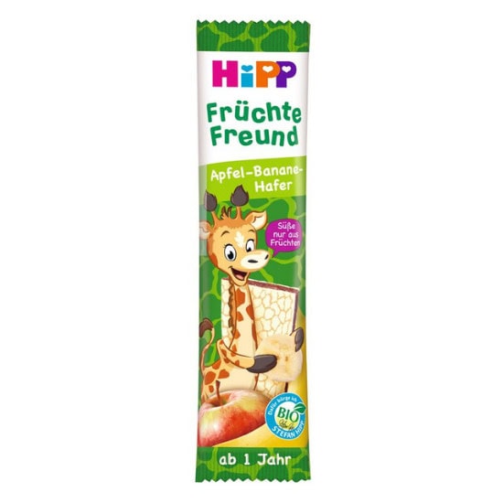 Baton Bio cu Mar-Banana-Ovaz Fruit Friend, +1 Ani, 23 g, Hipp