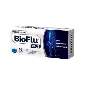 Bioflu Plus, 16 Capsule Moi, Biofarm