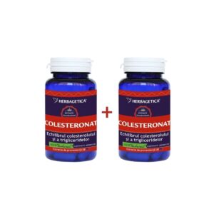 Colesteronat, Pachet 60+60 Capsule, Herbagetica