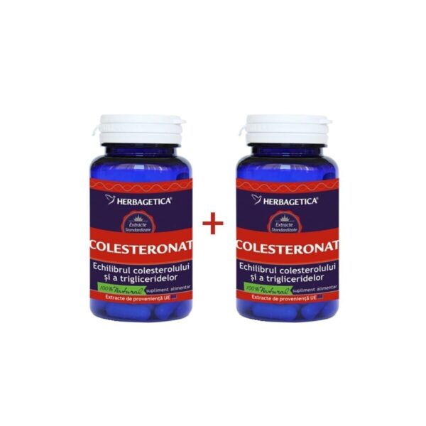 colesteronat-pachet-6060-capsule-herbagetica-o34778-farmacia-morpheus Colesteronat, Pachet 60+60 Capsule, Herbagetica