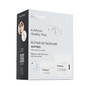 Crema Antirid, 50 ml + Crema Antirid si Anti-Cearcane, 15 ml, Pachet, Ivatherm