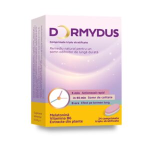 Dormydus, 24 Comprimate Triplu Stratificate, Terapia