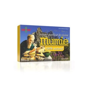 Extract Purificat de Rasina Mumie, 60 Tablete, Damar