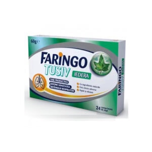 Faringo Tusiv cu Iedera, 24 Comprimate, Terapia