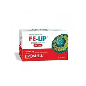 Fier Lipozomal, 20 mg, 30 Plicuri, Liposhell
