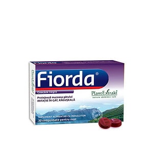 Fiorda cu Aroma de Coacaze Negre, 30 Comprimate, Plant Extrakt