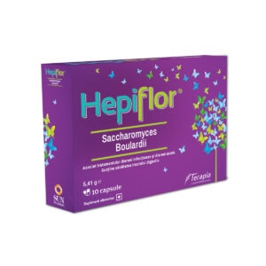 Hepiflor Saccharomyces Boulardii, 10 Capsule, Terapia