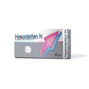 hexoraletten-n-5-mg15-mg-20-pastile-mcneil-healthcare-o21213-farmacia-morpheus Hexoraletten N, 5 mg+1,5 mg, 20 Pastile, Mcneil Healthcare