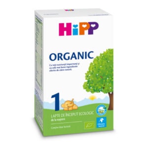Lapte Praf Formula Bio de Inceput Organic 1, +0 Luni, 300 g, Hipp